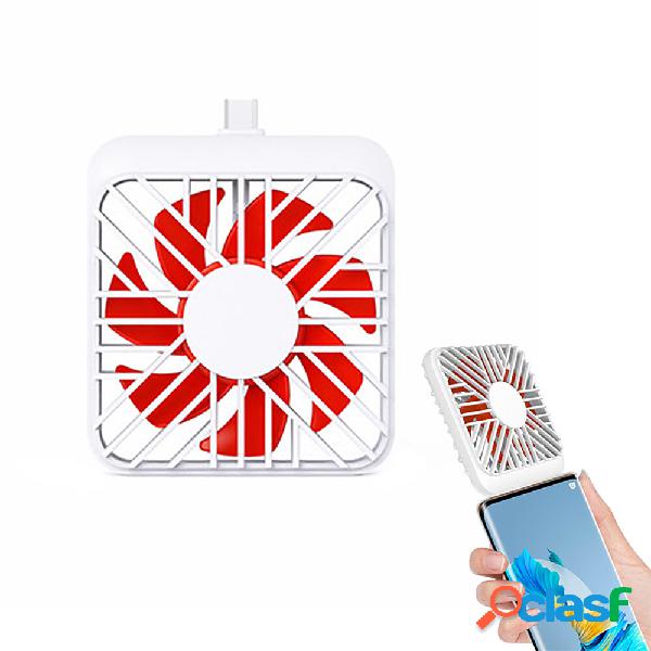 K1 USB Portable Fan Cell Phone Fan Low Noise Design Low