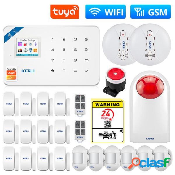 KERUI Tuya Smart WIFI GSM Security Alarm System Burglar