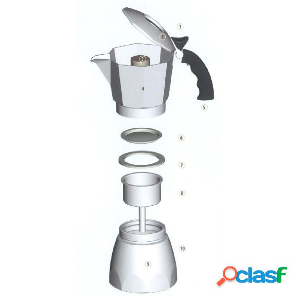 KIT SET RICAMBIO RICAMBI MOKA CAFFETTIERA FILTRO GUARNIZIONE