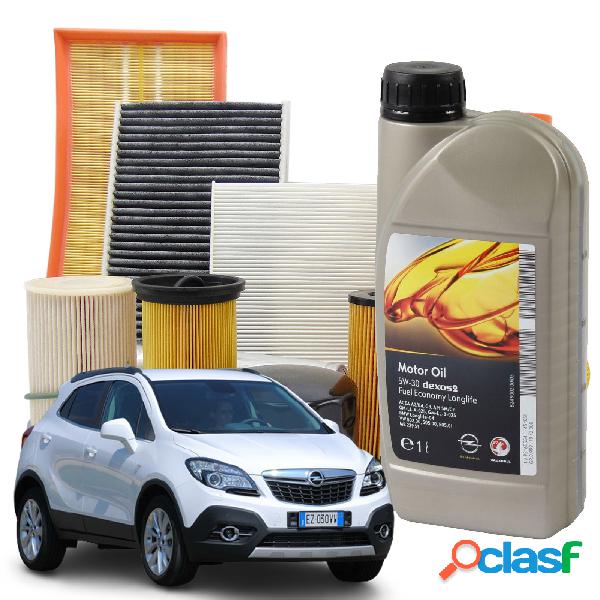 KIT TAGLIANDO OPEL MOKKA / X 1.6 CDTI 136CV 2015 + OPEL GM