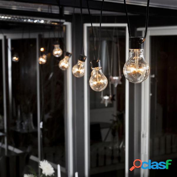 KONSTSMIDE Luci per Feste con 10 Lampade Ambra Start Set