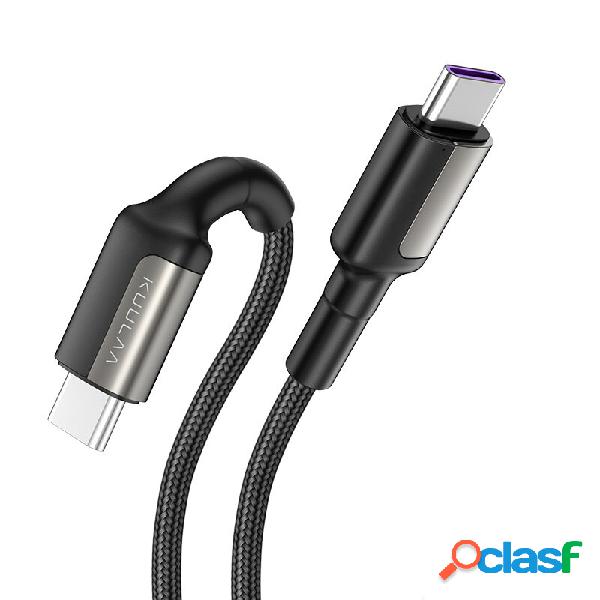 KUULAA 60W Fast Charging USB Type-C to Type-C PD3.0 Cable