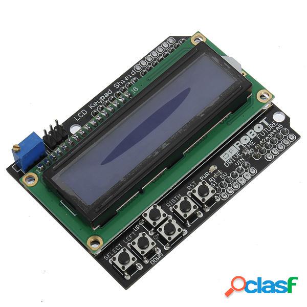 Keypad Shield Blue Backlight For Robot LCD 1602 Board
