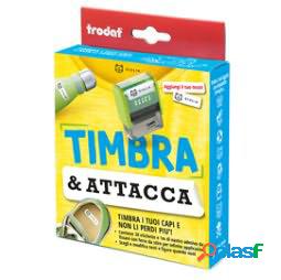 Kit TimbraAttacca - per stampa su tessuti-etichette - Trodat