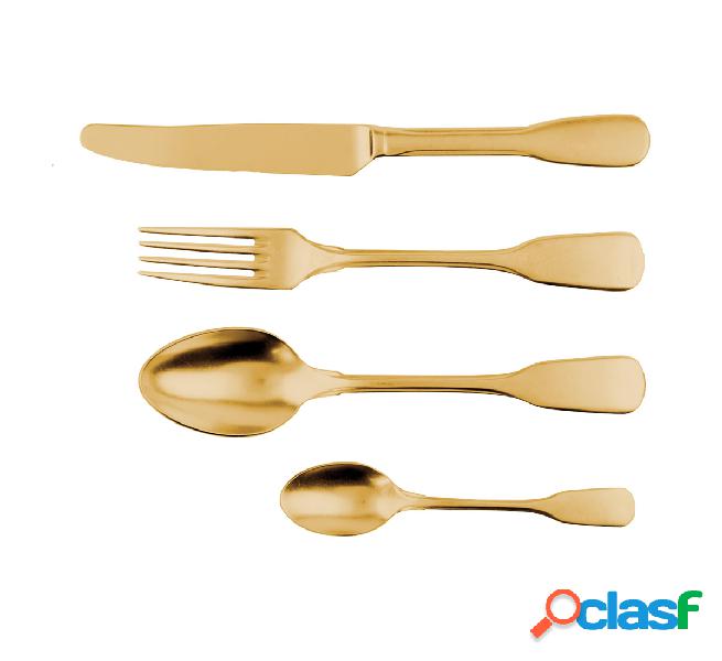 KnIndustrie Brick Lane - PVD Gold Set of 24 PCS