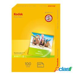 Kodak - Carta fotografica lucida Photo Gloss - 10 x 15 cm -