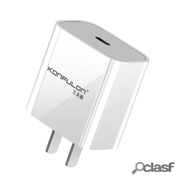 Konfulon C71 20W PD Charger Fast Charging with Type-C
