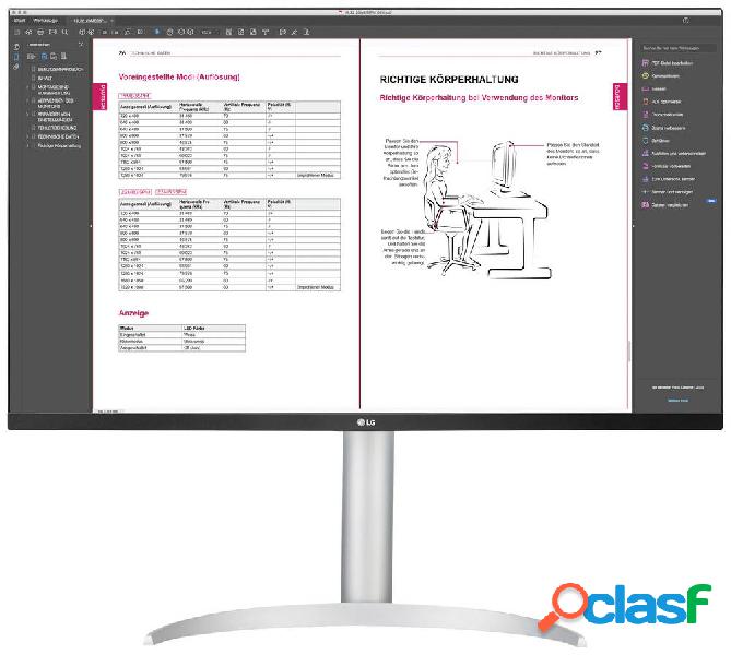 LG Electronics 32UP550-W Monitor LED 80 cm (31.5 pollici)