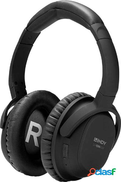 LINDY LH500XW Cuffie auricolari Bluetooth, via cavo Nero