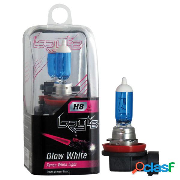 Lampadina moto alogena Xenon Glow H8 - BRYTE