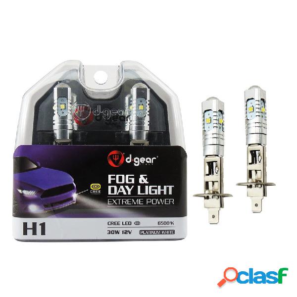 Lampadine H1 Cree Led Fog and Day Light - D-GEAR