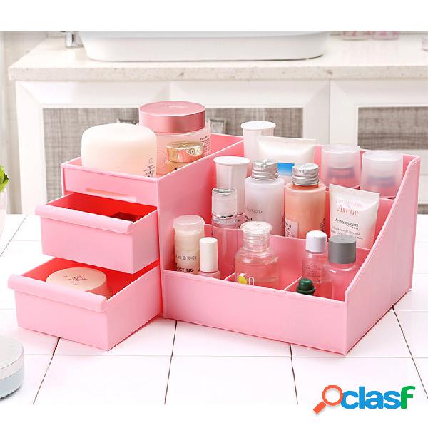 Large Capacity Cosmetic Organizer Storage Box Drawer