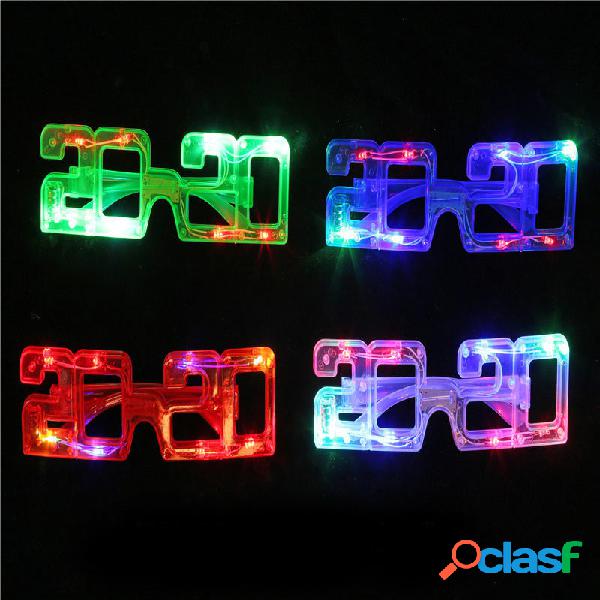 Led Glasses Flashing Light Glasses New Year 2020 Shape Light