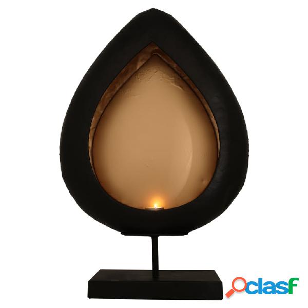 Lesli Living Portacandele a Goccia su Supporto 23x11x41 cm