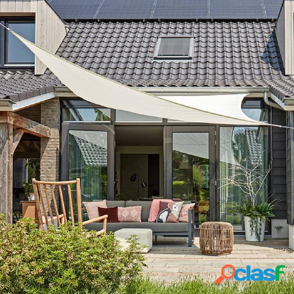 Livinoutdoor Vela Parasole Como in Poliestere a Triangolo