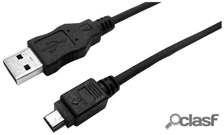 LogiLink Cavo USB USB 2.0 Spina USB-A, Spina USB-Mini-B 3.00