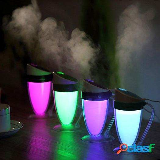 Loskii LH261 Luminous Cup Humidifier Drop Ultrasonic Cool