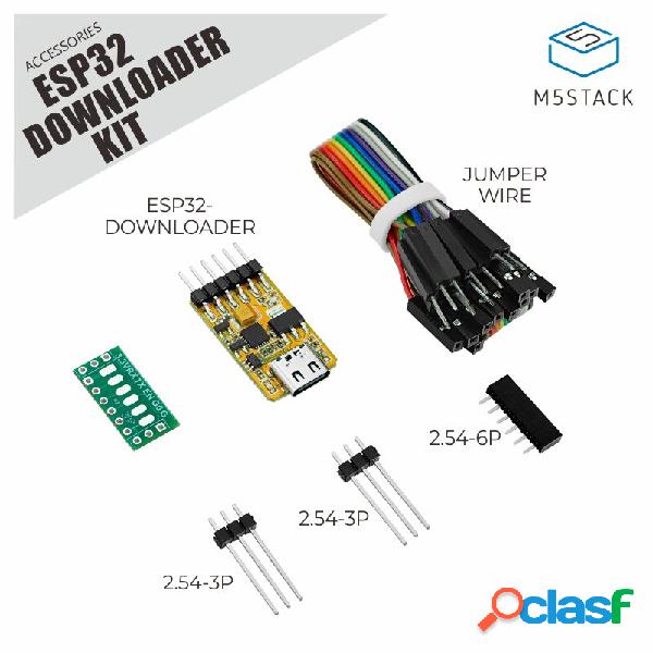 M5Stack® ESP32 Downloader Kit USB-TTL Adapter Board for