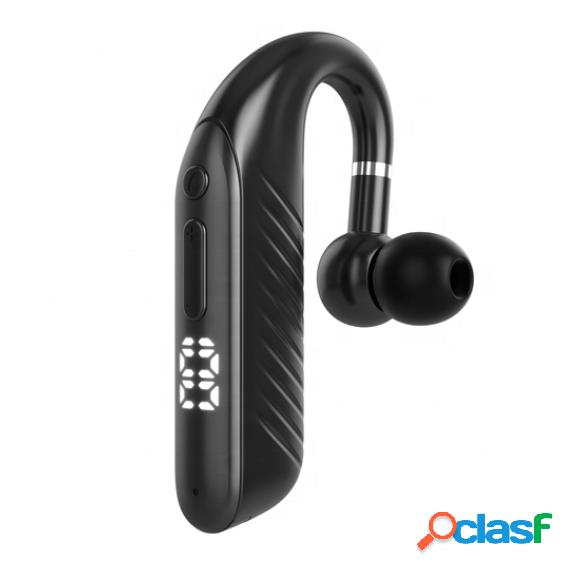 M6 TWS bluetooth 5.2 Earphone Single Earhook LED Display