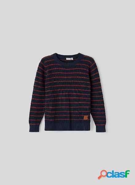 MAGLIONE NALLAN A RIGHE RAGAZZO