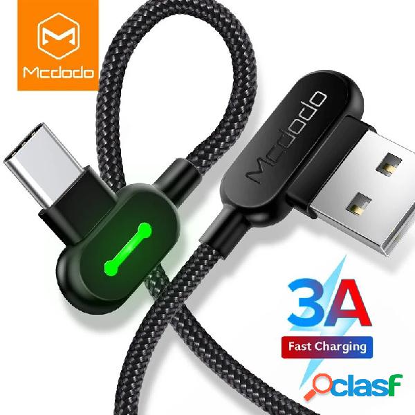 MCDODO USB-A to USB-C Cable Fast Charging Data Transmission
