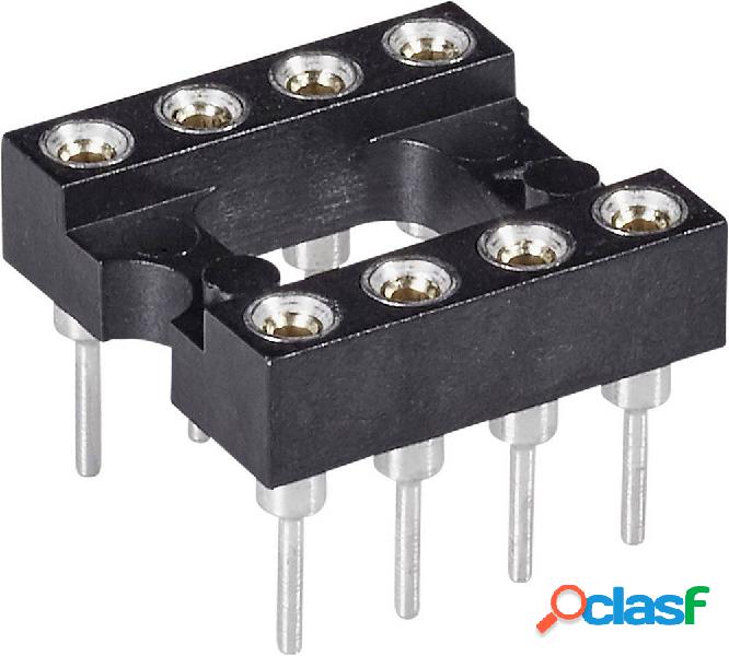 MP 24,6 STG BU Zoccolo IC Passo: 15.24 mm, 2.54 mm Poli: 24