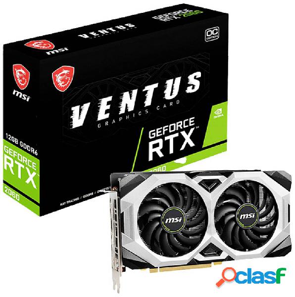 MSI Gaming Scheda grafica Nvidia GeForce RTX 2060 Ventus