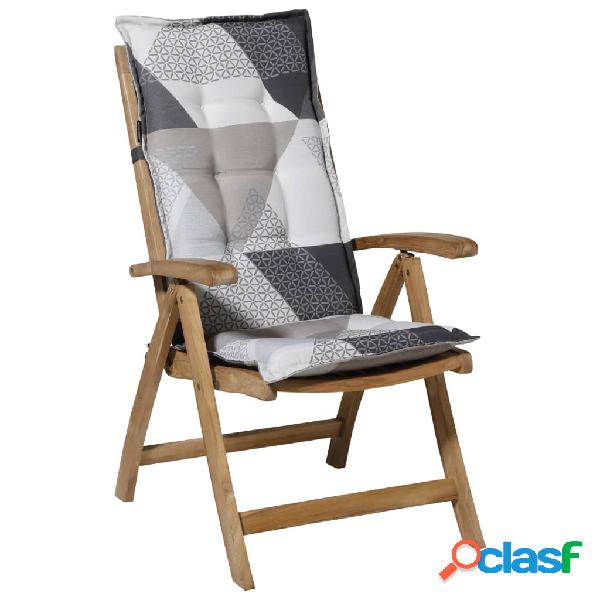 Madison Cuscino per Sedia a Schienale Alto Triangle 123x50