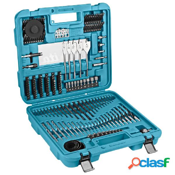 Makita Set Punte Trapano 201 pz Argento