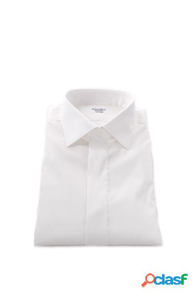 Mazzarelli Camicie Casual Uomo Bianco