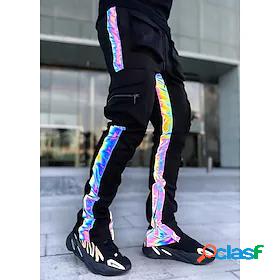 Mens Cargo Luminous Pants Tactical Cargo Trousers Full