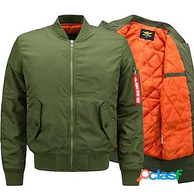 Mens Hiking Jacket Bomber Jacket Military Tactical Jacket