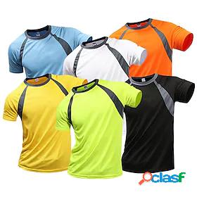 Mens T shirt Hiking Tee shirt Short Sleeve Tee Tshirt