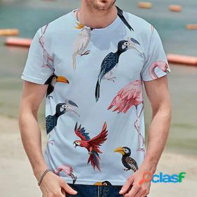 Men's Tee T shirt Tee Shirt Graphic Prints Bird 3D Print