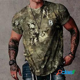 Mens Tee T shirt Tee Shirt Graphic Prints Camo / Camouflage