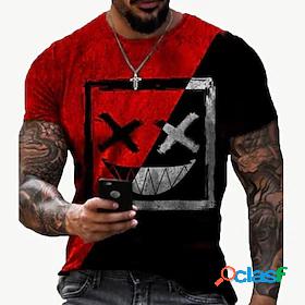 Mens Tee T shirt Tee Shirt Graphic Prints Grimace 3D Print