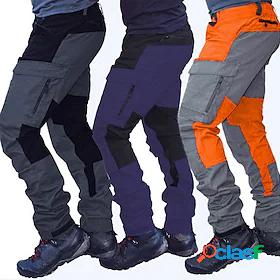 Mens Work Pants Hiking Cargo Pants Track Pants 6 Pockets