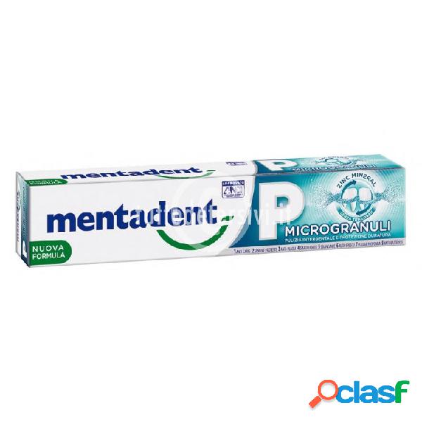 Mentadent dentifricio microgranuli azione interdentale 75 ml