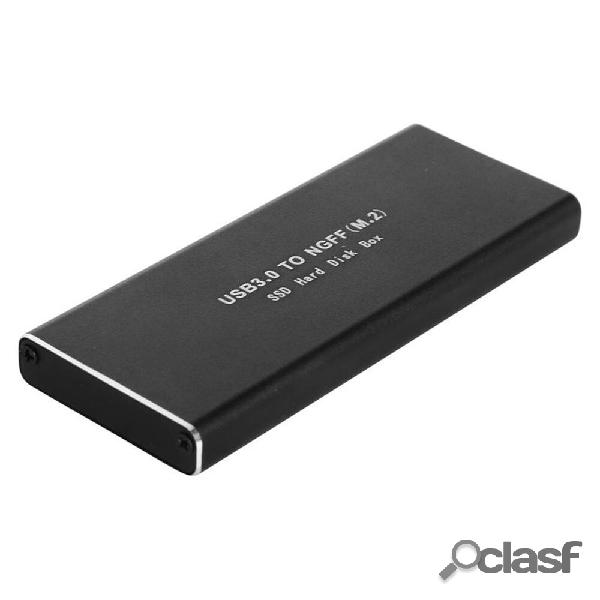 Micro USB 3.0 to M.2 NGFF SSD Enclosure 6Gbps Aluminum Alloy