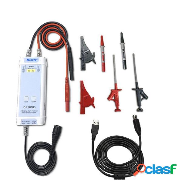 Micsig Oscilloscope 5600V 100MHz High Voltage Differential