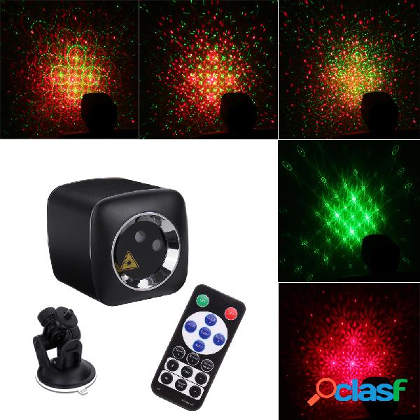 Mini 32 Patterns Remote Control R&G LED Stage Lighting