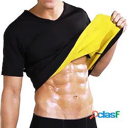 Modellatore del corpo Camicia da ginnastica in vita Gli