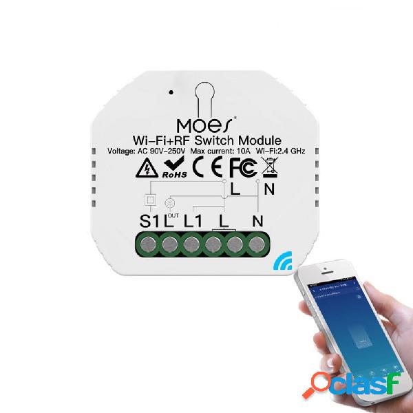 MoesHouse Mini DIY WiFi RF433 Smart Relay Switch Module