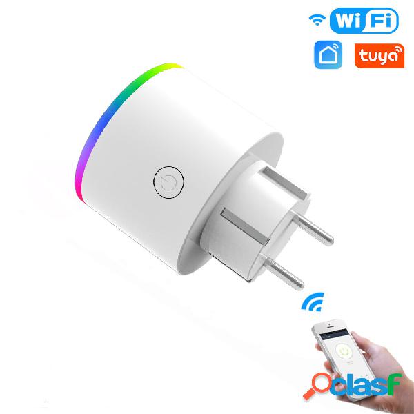 MoesHouse WiFi Smart Plug Wireless RGB Power Socket Smart