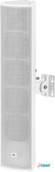 Monacor ETS-422TW/WS Colonna sonora PA 20 W Bianco 1 pz.