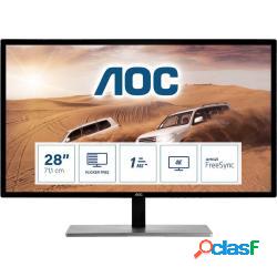 Monitor aoc 28" led tn, 16:9, 4k uhd 3840x2160, 300 cd/m