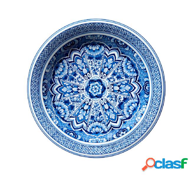 Moooi Carpets Delft Blue Plate Tappeto