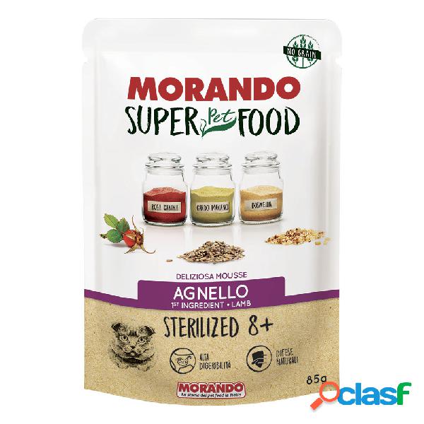 Morando SuperPetFood Cat Senior Sterilized 8+ mousse con
