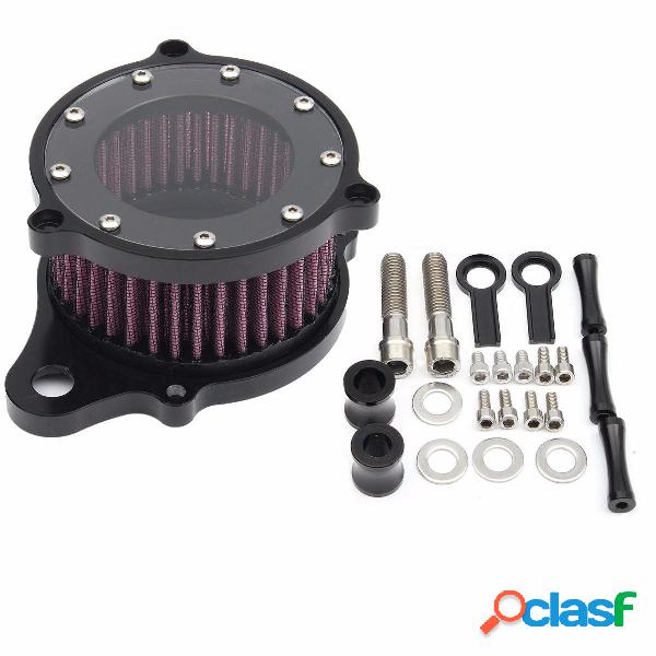 Motorcycle Air Cleaner Intake Filter System Aluminum For