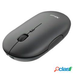 Mouse Puck - ultrasottile - wireless - ricaricabile - nero -